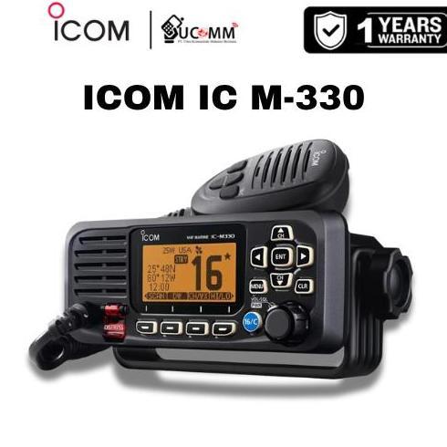 Grosir Icom Ic M330 Icom Ic M 330 Radio Rig Marine Vhfradio Kapal Icom Original