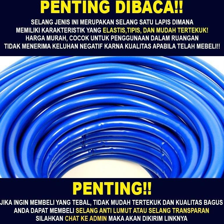 Gemuk Selang Air 1/2 Inch 25 Meter Selang Air Elastis Dop Selang Cuci Motor Cuci Mobil Siram Tanaman