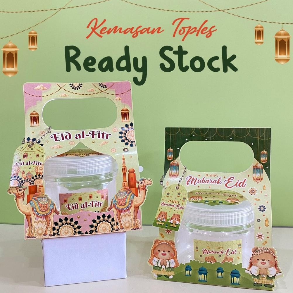 LUXIVA READY - 10SET KEMASAN TOPLES 400ML HAMPERS RAMADHAN / LEBARAN / EID TERLARIS