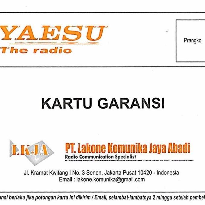 Promo Rig Yaesu Ft 2980 / Rig Yaesu Ft2980 / Original Garansi Resmi