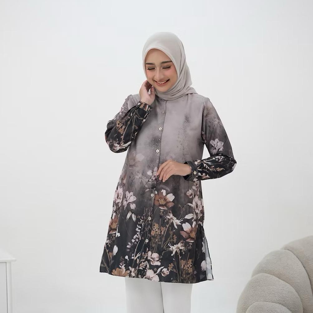 new product aluma tunik motif twillight tunik basic tunik simple
