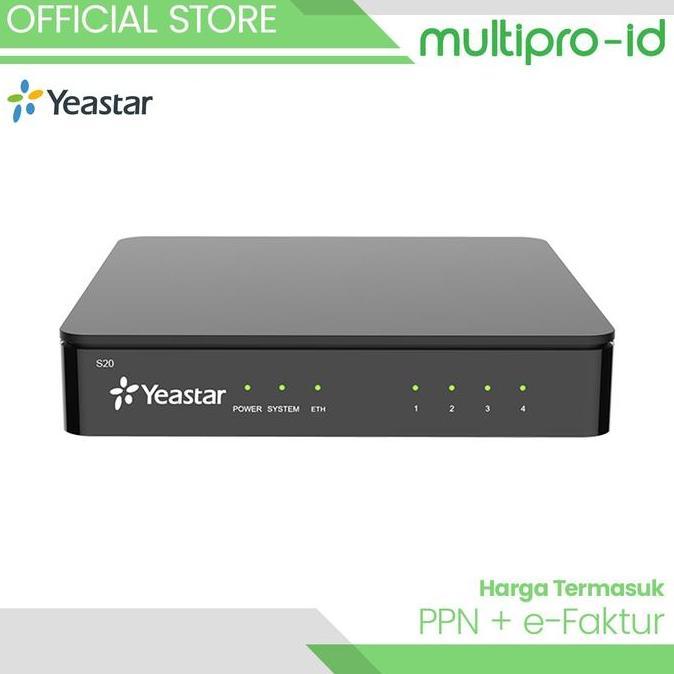 Grosir Yeastar S20 Ip Pbx Users 20 Yeastar
