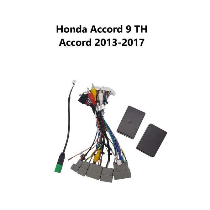 Sale S_Net Kabel Soket Pnp Canbus Honda Accord 9 Th + Audio Aux Android Accord 2013 - 2017 A - M.P
