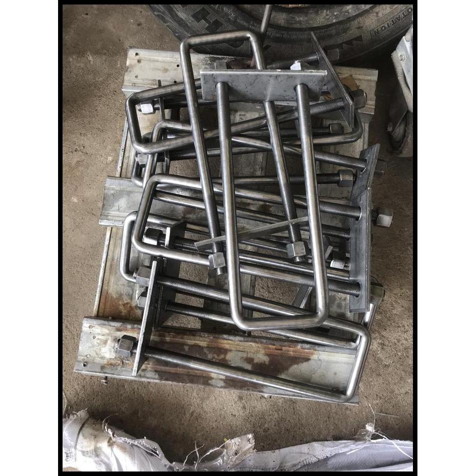 DISKON KLAM KLEMAN U BOLT UBOLT CENGKAM BAK SASIS CHASIS PS HT CANTER