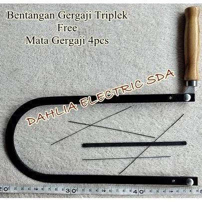BENTANGAN GERGAJI TRIPLEK FREE / MATA GERGAJI 4 PCS
