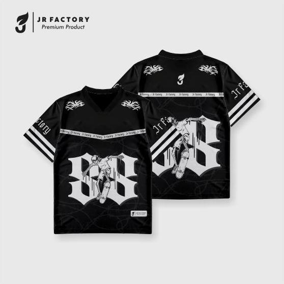 Jr Factory_Jersey Dewasa Unisex Besst Seller Streetwear Oversize Number Dryfit Brazil Retro Vintage 
