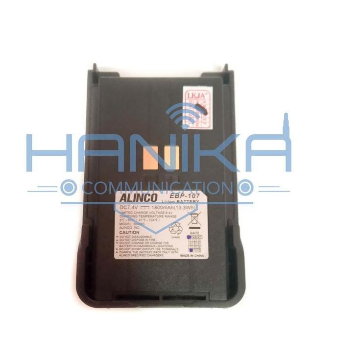 Promo Alinco Ebp-107 Baterai Ht Dj-Crx7 Ori 1800Mah Ebp107 Lithium Battery