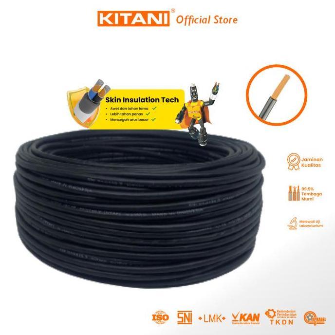 Kitani - Nyaf 1.5 Mm - 100 Meter Kabel Listrik Tembaga Serabut