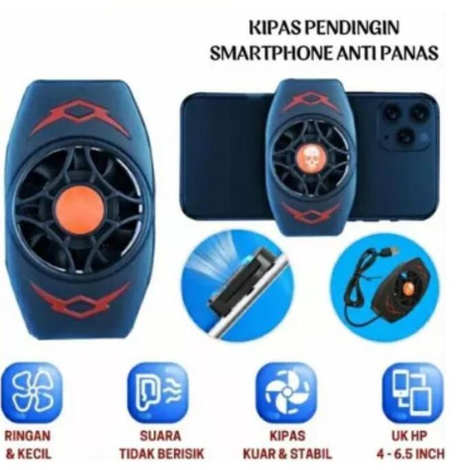 Fan Cooler Pendingin Hp Kipas Hp Tempel Iphone Android Cooler Hp Live Kipas Pendingin Hp Gaming Angi
