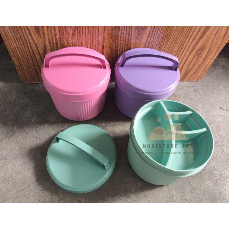 TERMURAH Rantang susun 2 tingkat / Rantang susun 4 sekat Rantang murah / Rantang drat