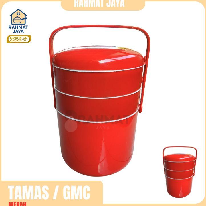 TERMURAH Rantang Piknik TAMAS Club Susun 3 Ukuran Besar Promo