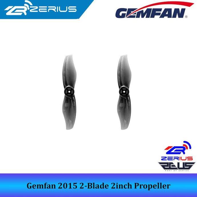Gemfan 2015 2inch 2-Blade 1mm Shaft Propeller ready