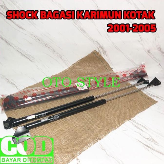 SHOCK BAGASI KARIMUN KOTAK - SKOK PINTU BELAKANG KARIMUN KOTAK - ABSORBER BAGAGE READY