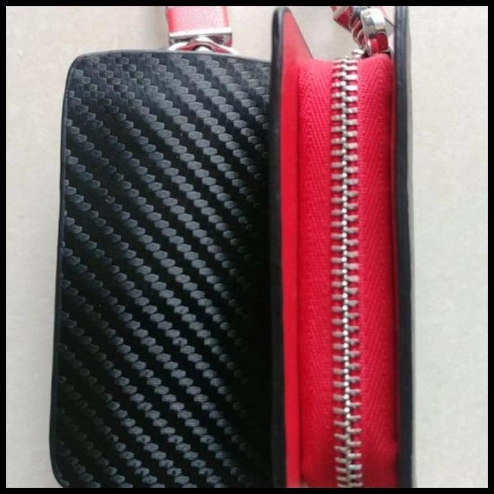 TERLARIS DOMPET STNK CARBON LOGO MOBIL DAIHATSU SIRION 
