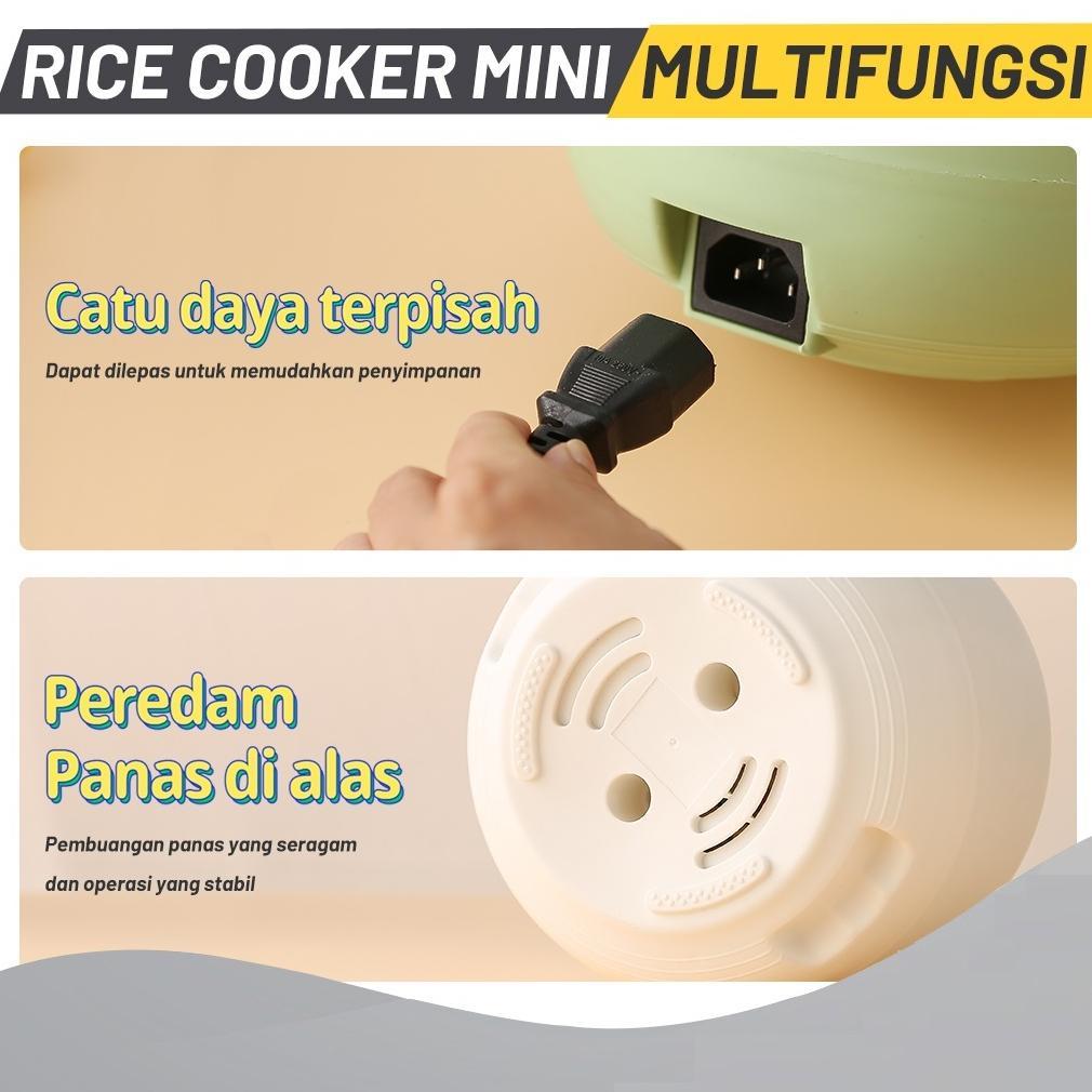 NEW Panci Listrik/ mini Rice Cooker/ 1.6L Rice Cooker/Penanak Nasi 400W Serbaguna