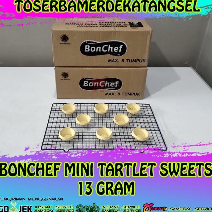 BONCHEF Mini Tartlet Sweet 13 Gram Cocok Untuk Pie Buah (1 Dus)