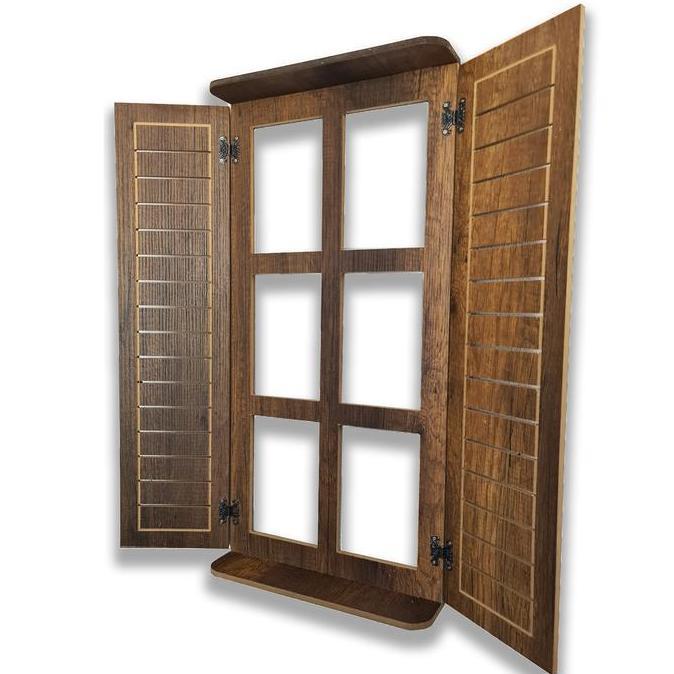 Tirai Kayu Dekorasi Dinding Tirai Dekoratif Rak Pot Bunga