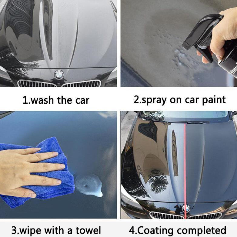 Diskont Pengkilap Body Mobil Sparkling 500Ml/Semi Coating/Pengkilap Body /Motor/Mobil/Daun Talas/ Da