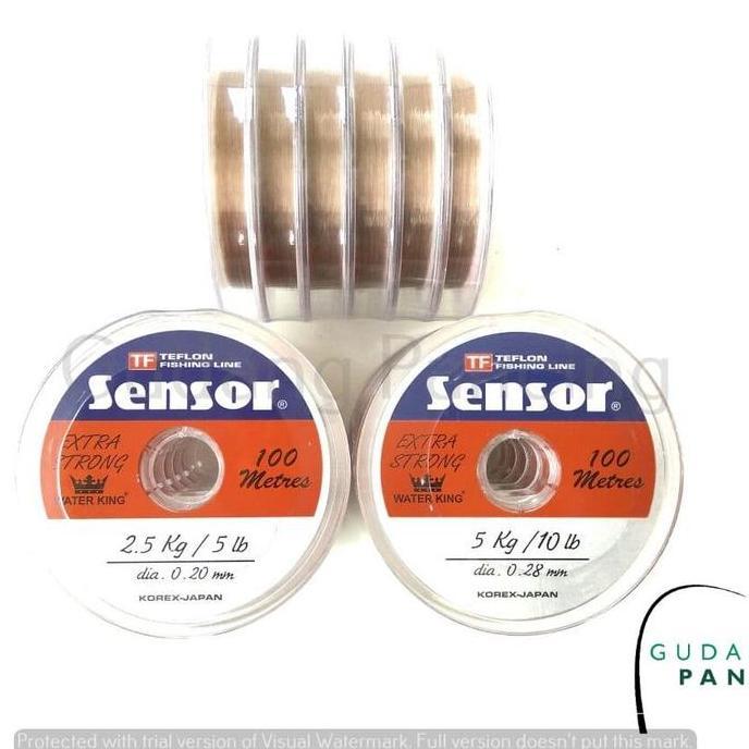 Senar Pancing Sensor Water King 100M Brown