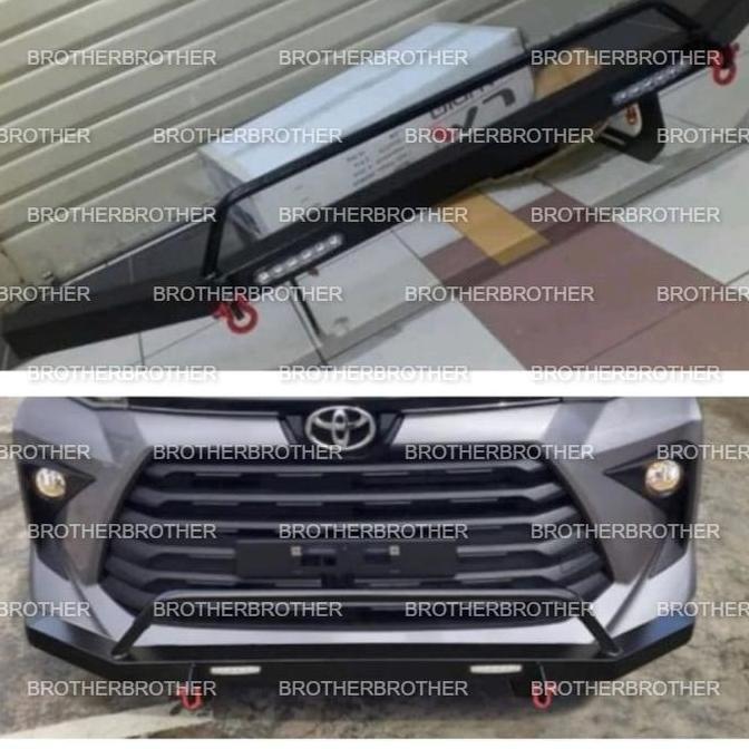 Grosir Tanduk Towing Bumper Depan Avanza Xenia Veloz 2021 2022 2023 Arb Lampu Led