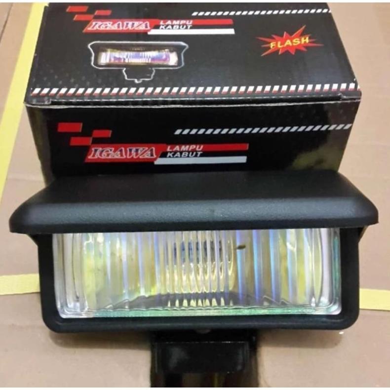 Terbaru Lampu Sorot Kotak Lampu Helogin Topi Motor Mobil Universal