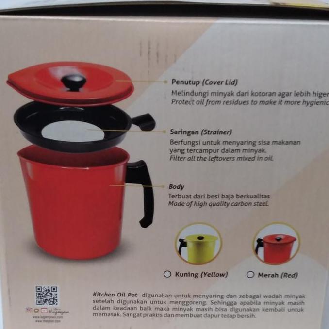 Promo Saringan Minyak Oil Pot Maspion