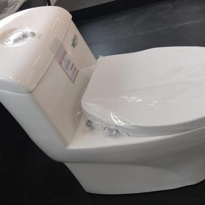 Murah Closet Duduk Oulu A865N One Piece Closet Eco Washer