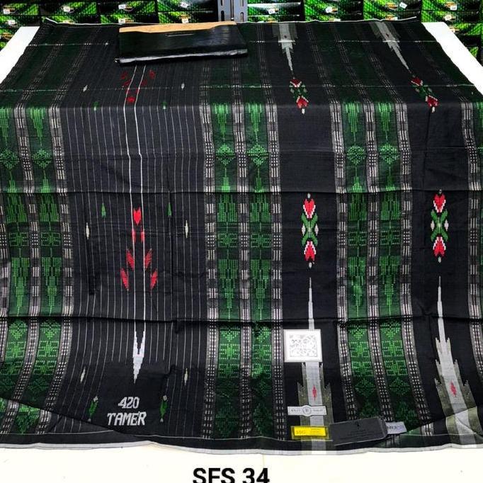 SARUNG TAMER SUTRA MOTIF SGE 420 ORIGINAL Tenun Dewasa Muslim