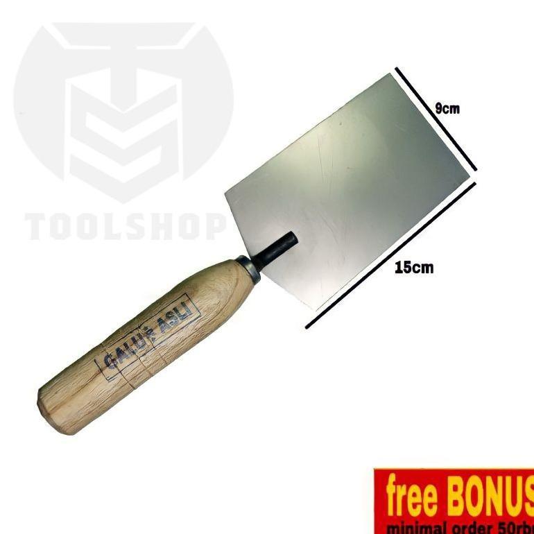 original sendok semen galur baja super cetok tukang sendok bangunan sekop adukan