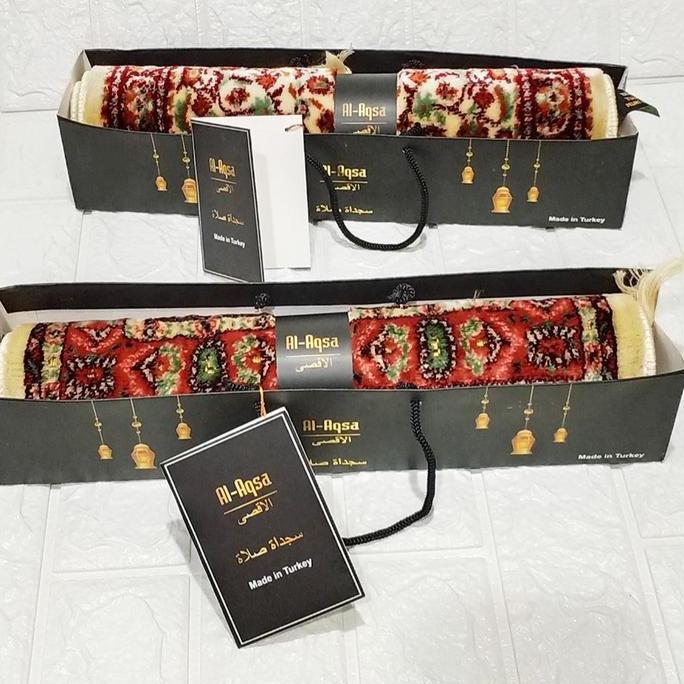 Sajadah mini turkey/sejadah turki kecil/sajadah sholat/sajadah solat