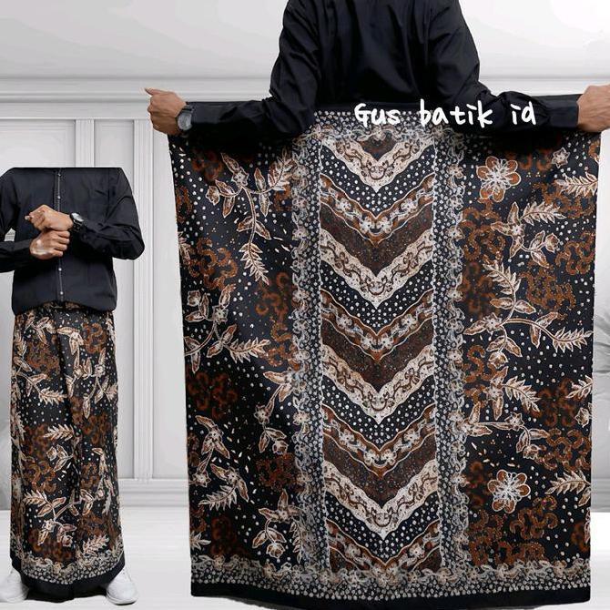 SARUNG BATIK LASEM Sarung Batik Pekalongan Sarung Dewasa Sarung Remaja Muslim Pekalongan Motif Hitam