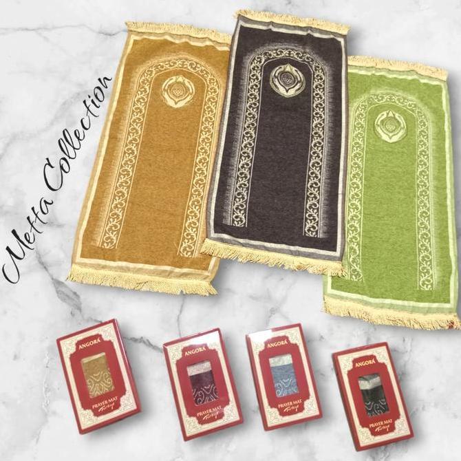 Sajadah Midi Turki ACDC Tipis Lembut Kemasan Box Angora Premium