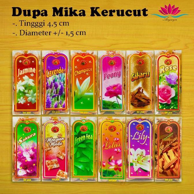 Dupa Tumpeng Mika Kerucut super wangi / Dupa Aromaterapi / Pengharum Ruangan