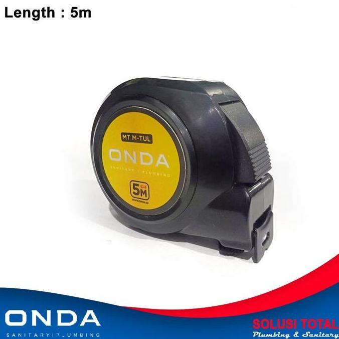 Meteran Otomatis ONDA MT M-TUL 5 Meter Ukur MT M-TUL 5 M / Meter original