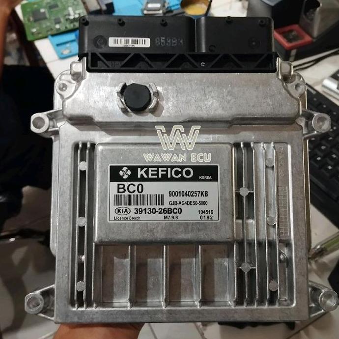 CHIYAQU ECU KIA rio pride manual kode 39130-26BC0