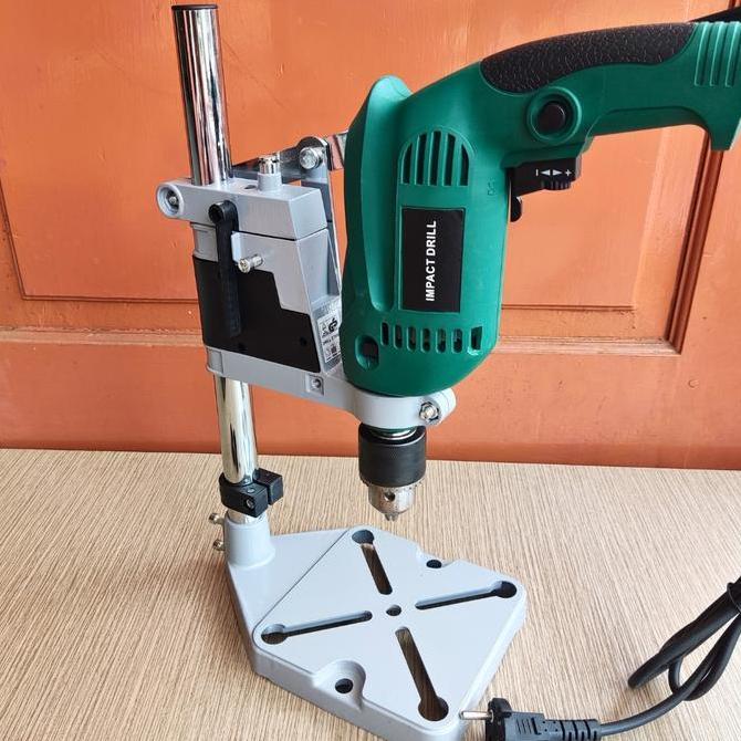 CHIYAQU Bor Duduk 13 mm Paket dudukan mesin bor Listrik Duduk lengkap