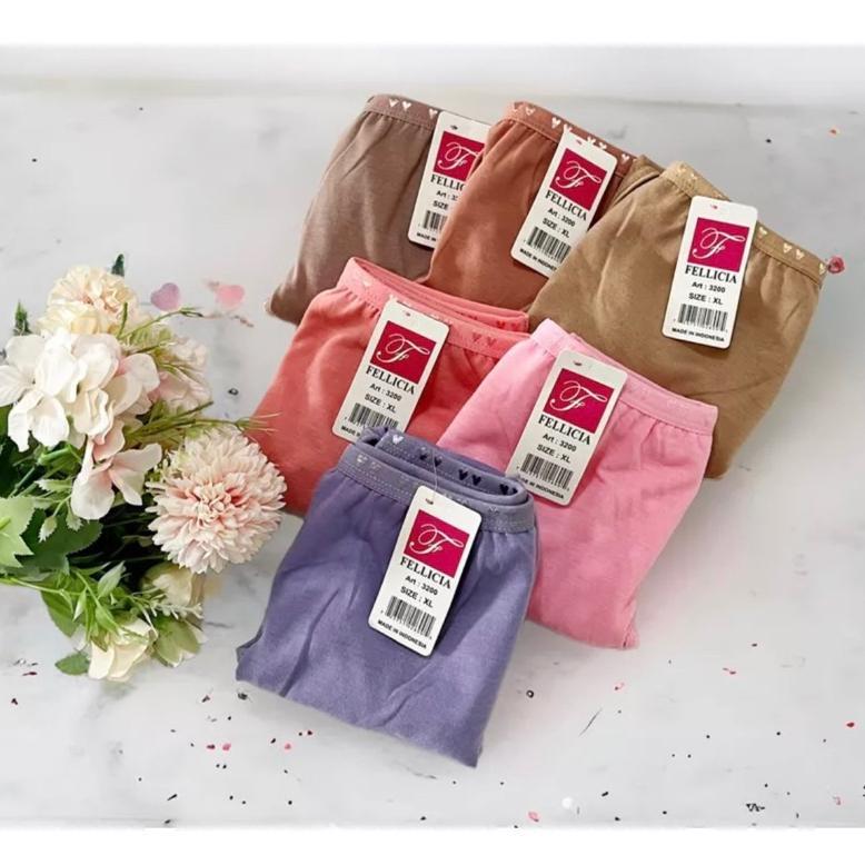 HOT 6 Pcs Celana Dalam Perempuan Cd Wanita Dewasa Terlaris