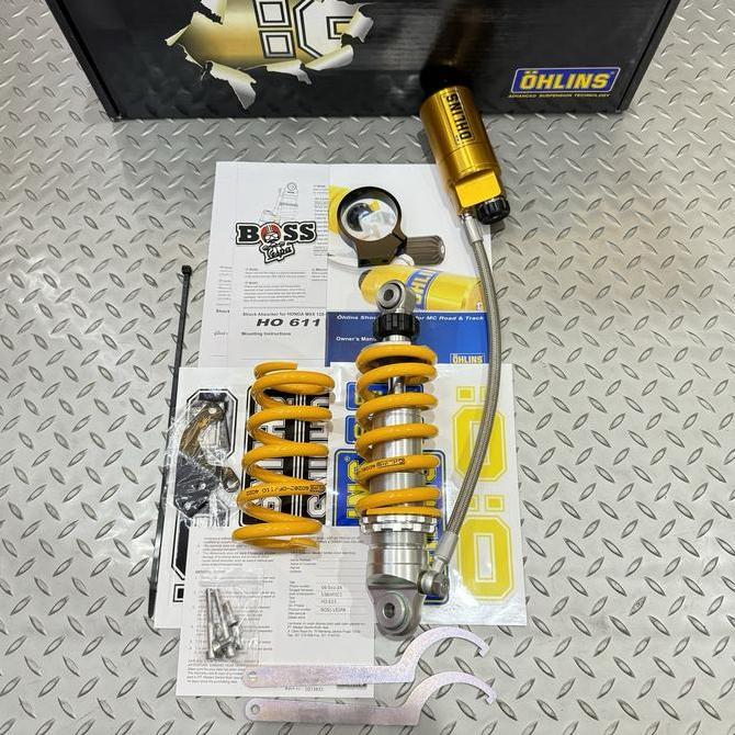 WAKEDEWE Shock Tabung Ohlins HO 611 Honda Grom MSX 125