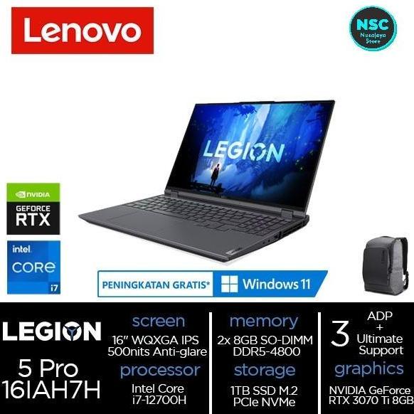 CHIYAQU Lenovo Legion 5 Pro 4DID i7-12700H 16GB 1TB RTX3070Ti 16" W11 OHS21