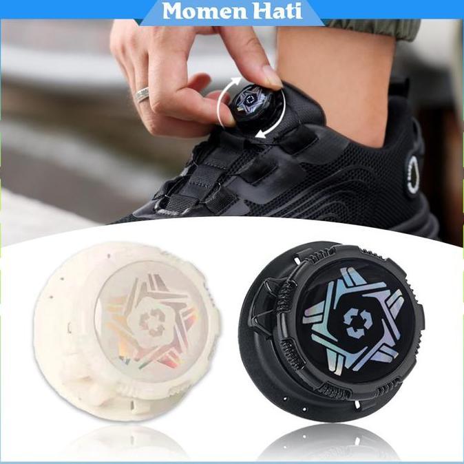 SASGIVER 1Pair Tali Sepatu Putar Otomatis Sepatu Tali Putar Pria