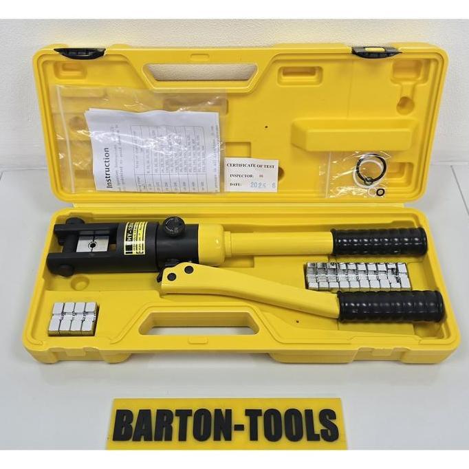 LYNVIOND 10-120mm Hand Hydraulic Crimping Tool HHY-120A BARTON Alat Tang Press Skun Cable Lug Tembag