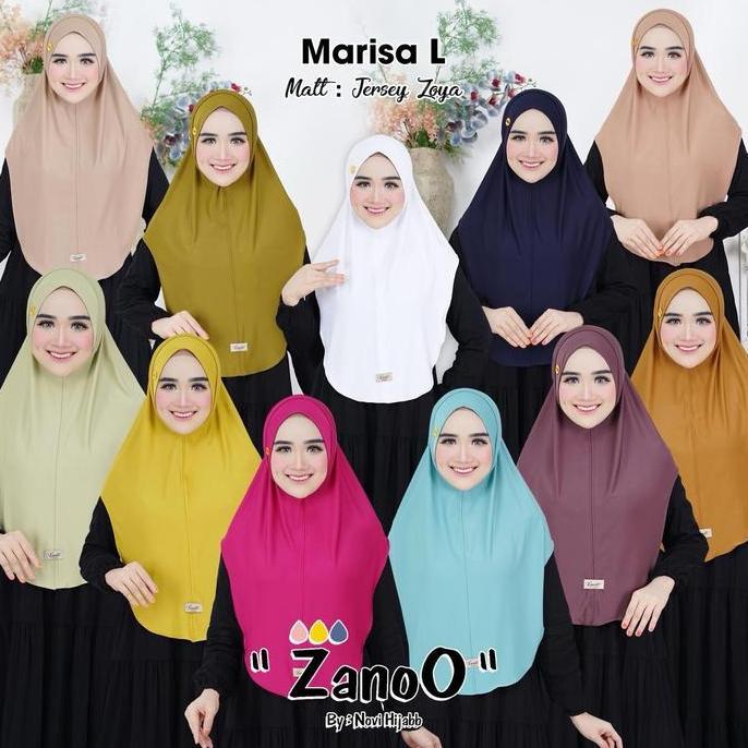 ZanoO - Marisa L hijab instan daily terbaru ZanoO
