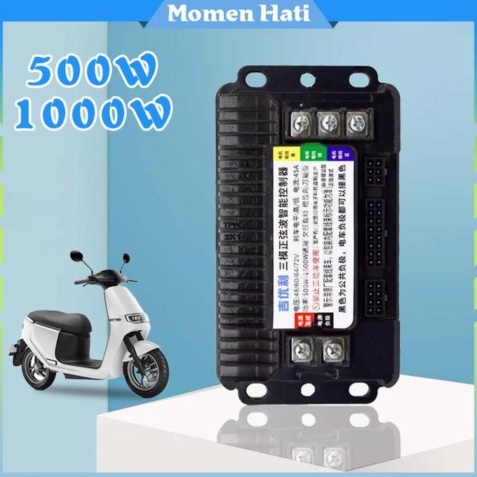 SASGIVER 48-60V45A 500W 1000W Kontroler Motor Listrik Controller Sepeda Listrik