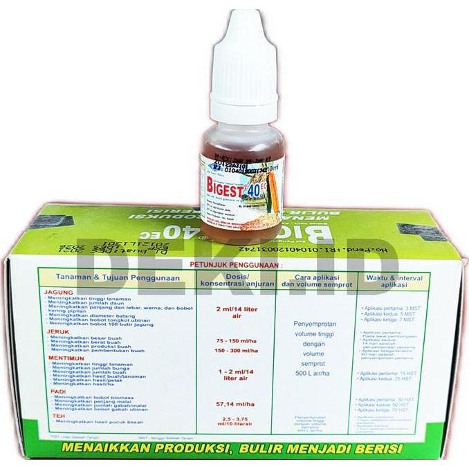 Park- Ga3 Bigest 40 Ec 10 Ml Hormon Giberelin Acid Zpt Tanaman Buah Anggur