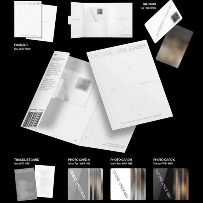 FRONGCHI UNLEASH ver.WEVERSE ENHYPEN / ENHYPEN - 6th Mini Album / ENHYPEN - DESIRE: UNLEASH (WEVERSE