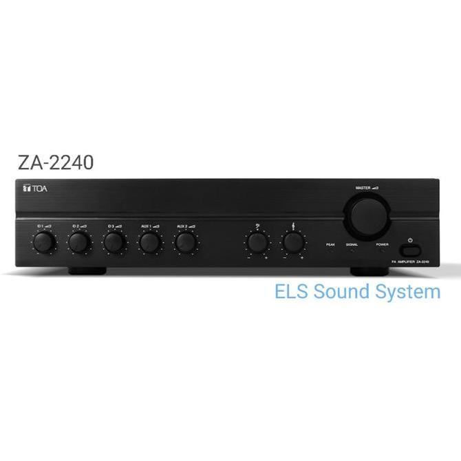 Amplifier TOA ZA-2240 Amplifier Toa 240 watt