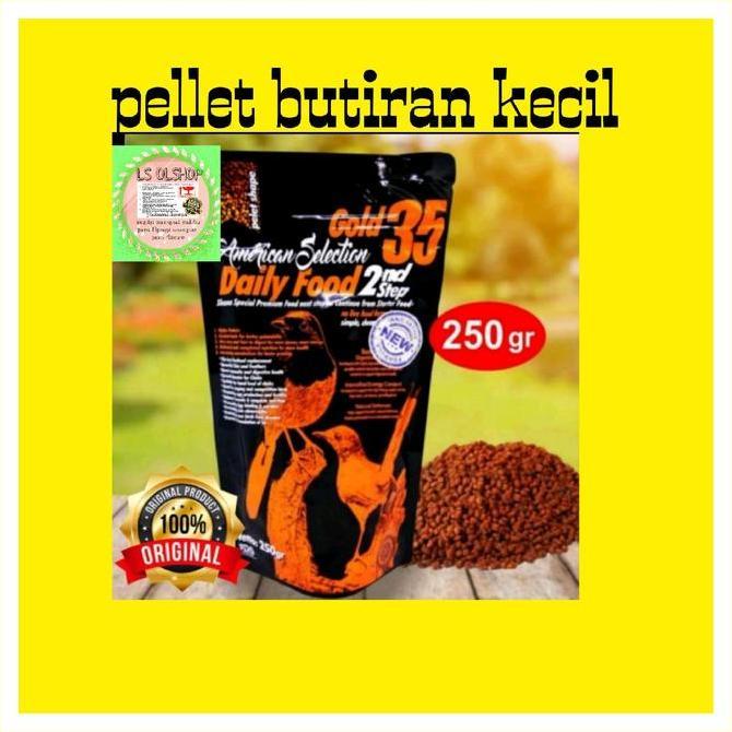 Cod,Bisa- Ams Murai American Selection Step 2 Pakan 250 Gr Harian Kacer Pur Voer Kasar