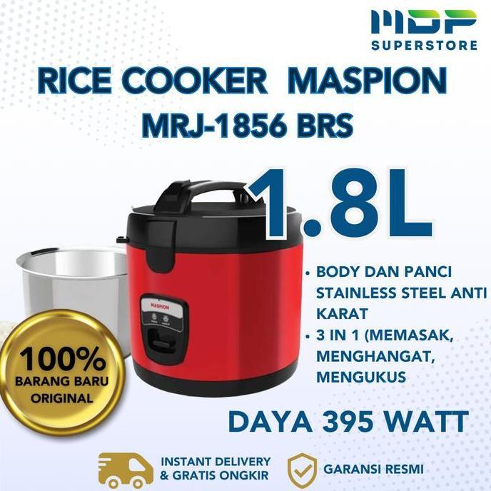 RICE COOKER  MASPION MRJ-1856 - 1.8 LITER