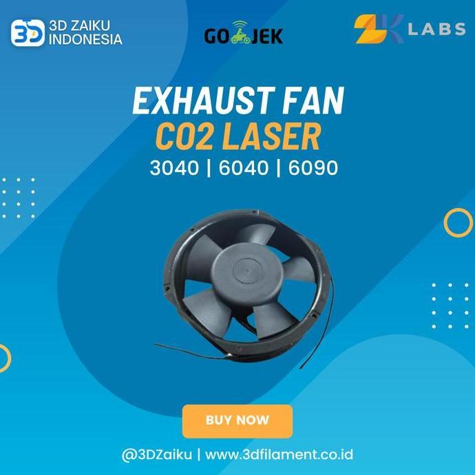 TERBARU - ZKLabs CO2 Laser 3040 6040 6090 Exhaust Fan