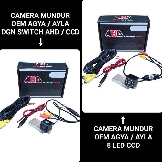 Ahd Camera Mundur / Rear Camera Oem Toyota Agya Dan Daihatsu Ayla